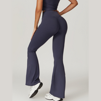 Sustainable Stylish Flared Legging - Navy