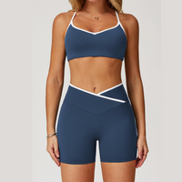 Aurora Comfy Short Set - Navy
