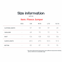 Classic Stylish Big Zip Winter Jumper - White Grey