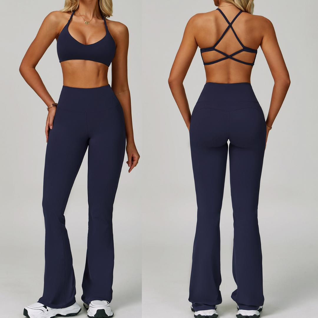 Koralina Ultra Soft Legging Set - Navy