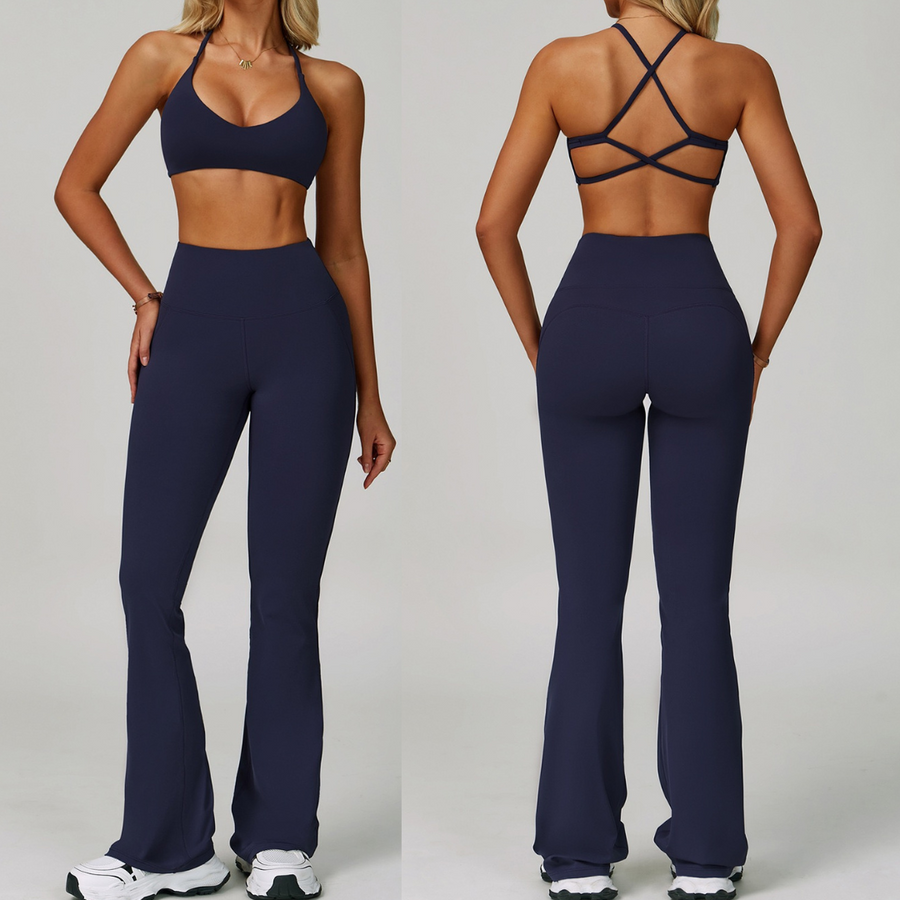 Koralina Ultra Soft Legging Set - Navy