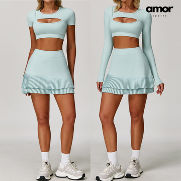 Cici Stylish Tennis Short Set - Mint