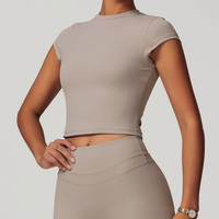 STELLA Premium Short Sleeve Top - Ice Latte