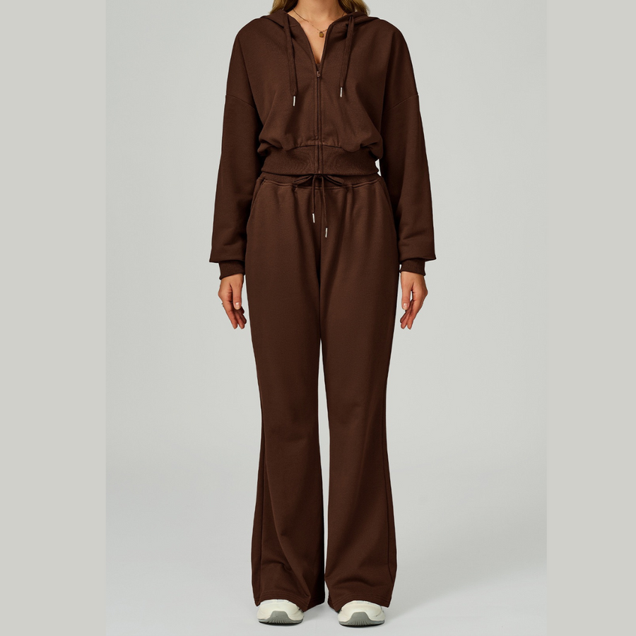 Abby Premium 2pcs Winter Set - Coffee