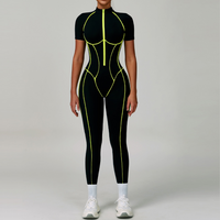 ENA Premium Jumpsuit- Black Yellow