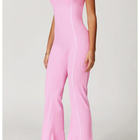 CLARA Premium Chic Jumpsuit - Pink