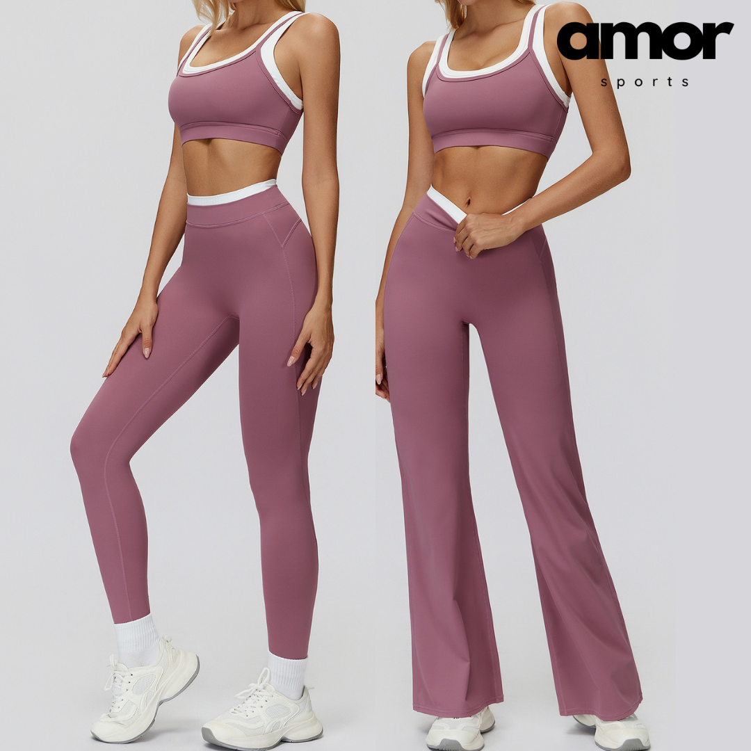 AQUA Stylish 2pcs Legging Set - Lalic