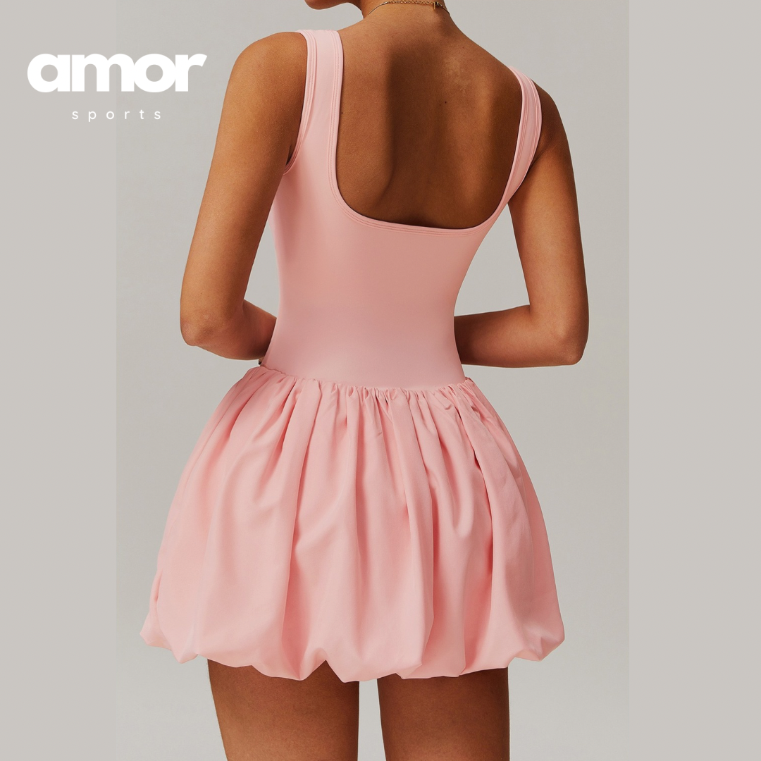 TINA Cutest One Piece Body Dress - Pink