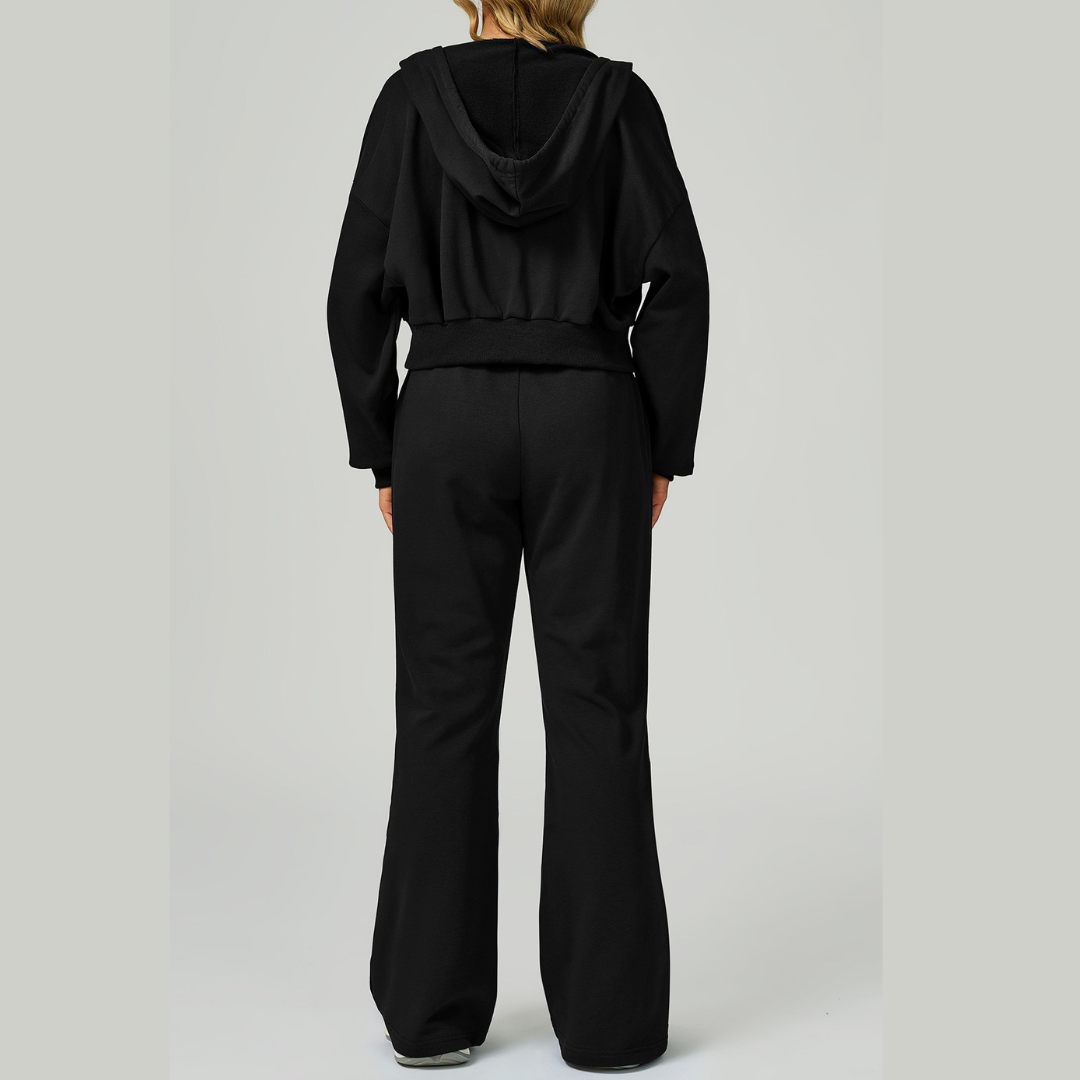 Abby Premium 2pcs Winter Set - Black