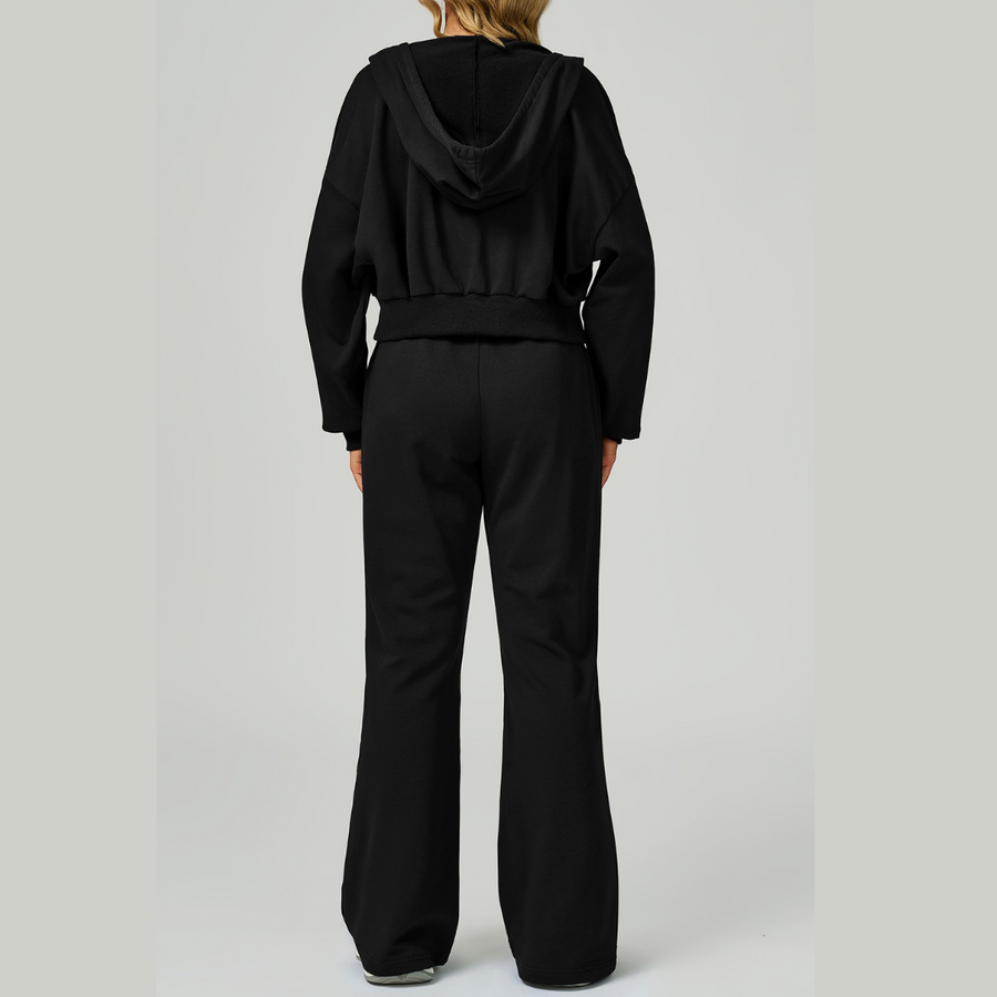 Abby Premium 2pcs Winter Set - Black