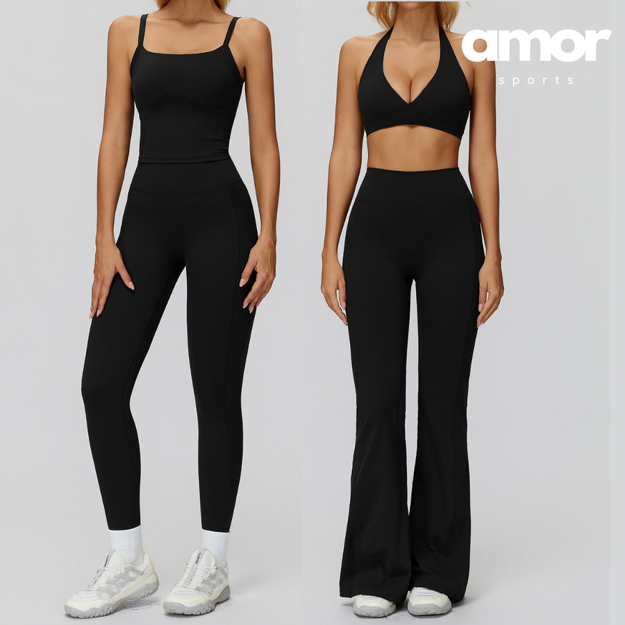 LIMO Mix-and-Match Activewear Set - Black