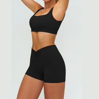 Sculpt Fit V-shape Short Set - Black