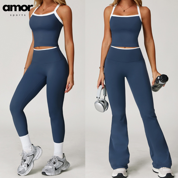 NINA Soft Stretchy Legging Set - Navy