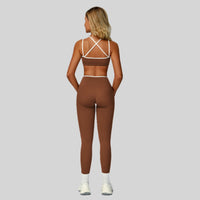 ALIN Stylish Classic Legging Set - Brown