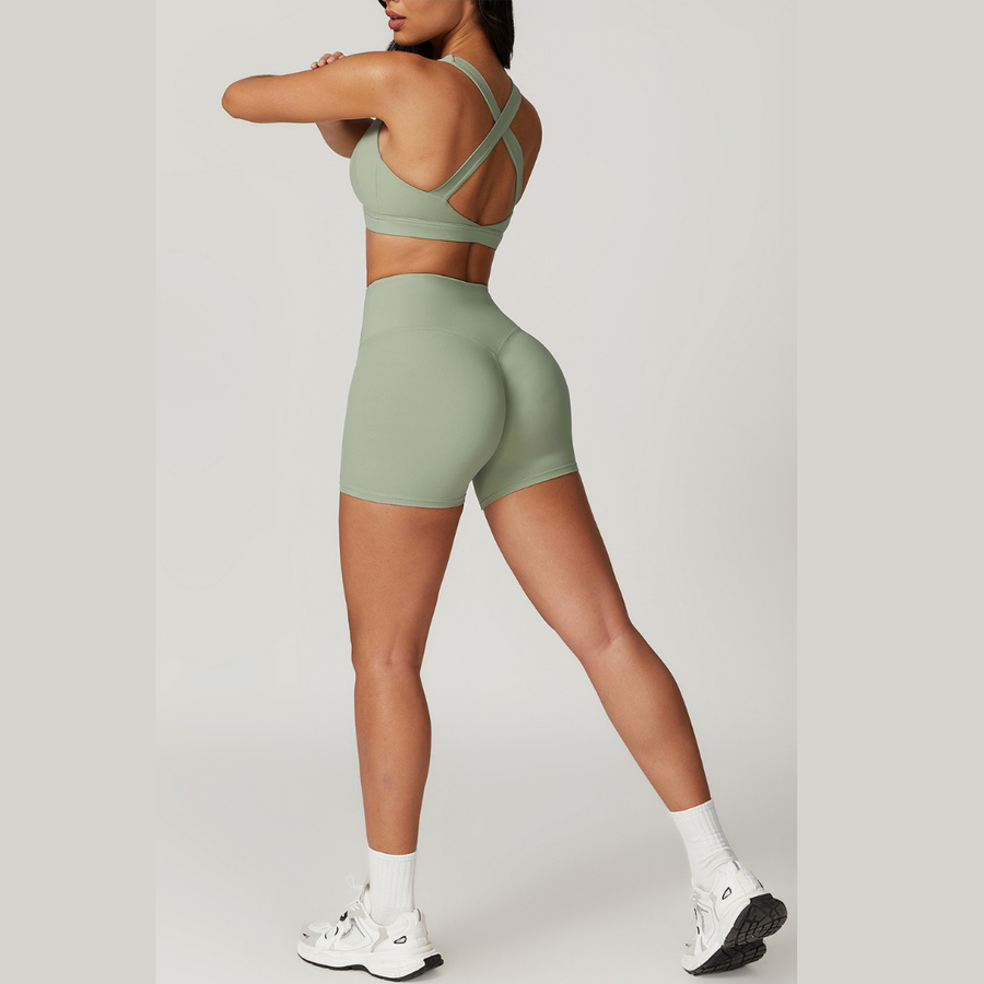 Summer X-Line Short Set - Green