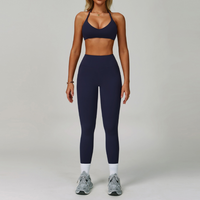 Koralina Ultra Soft Legging Set - Navy