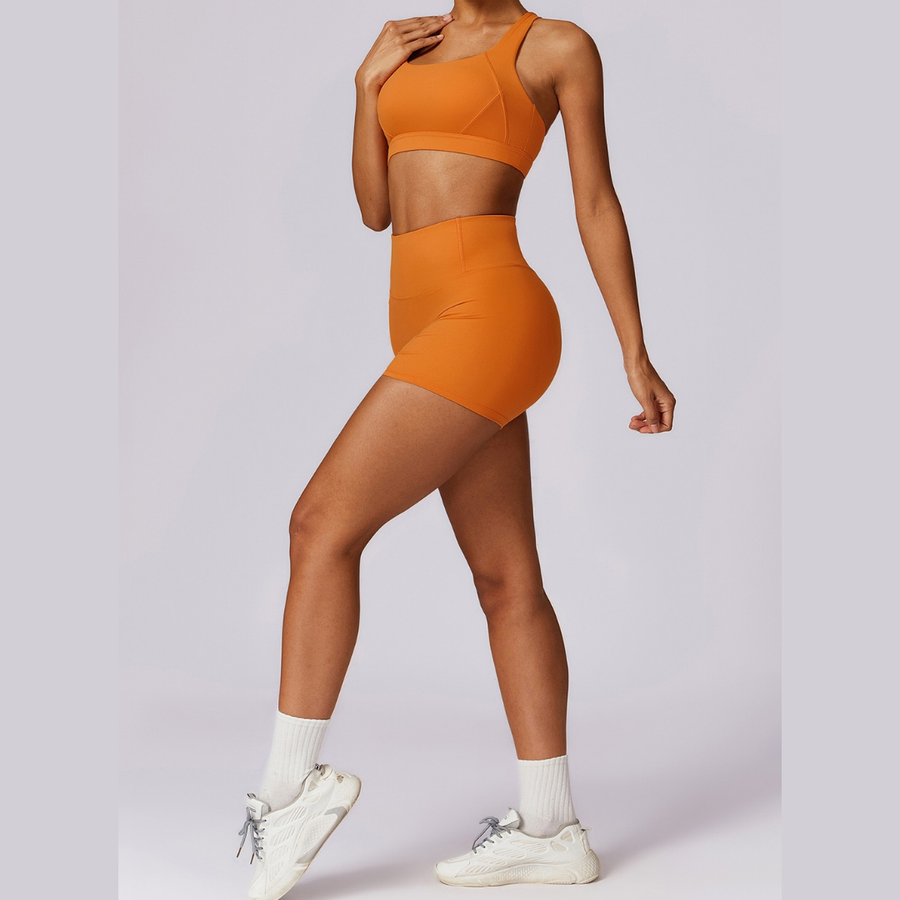 Summer X-Line Short Set - Orange