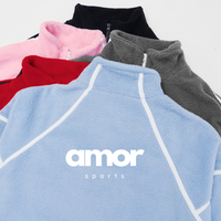 Fluffy Winter Adjustable Fleece Jumper - Grey