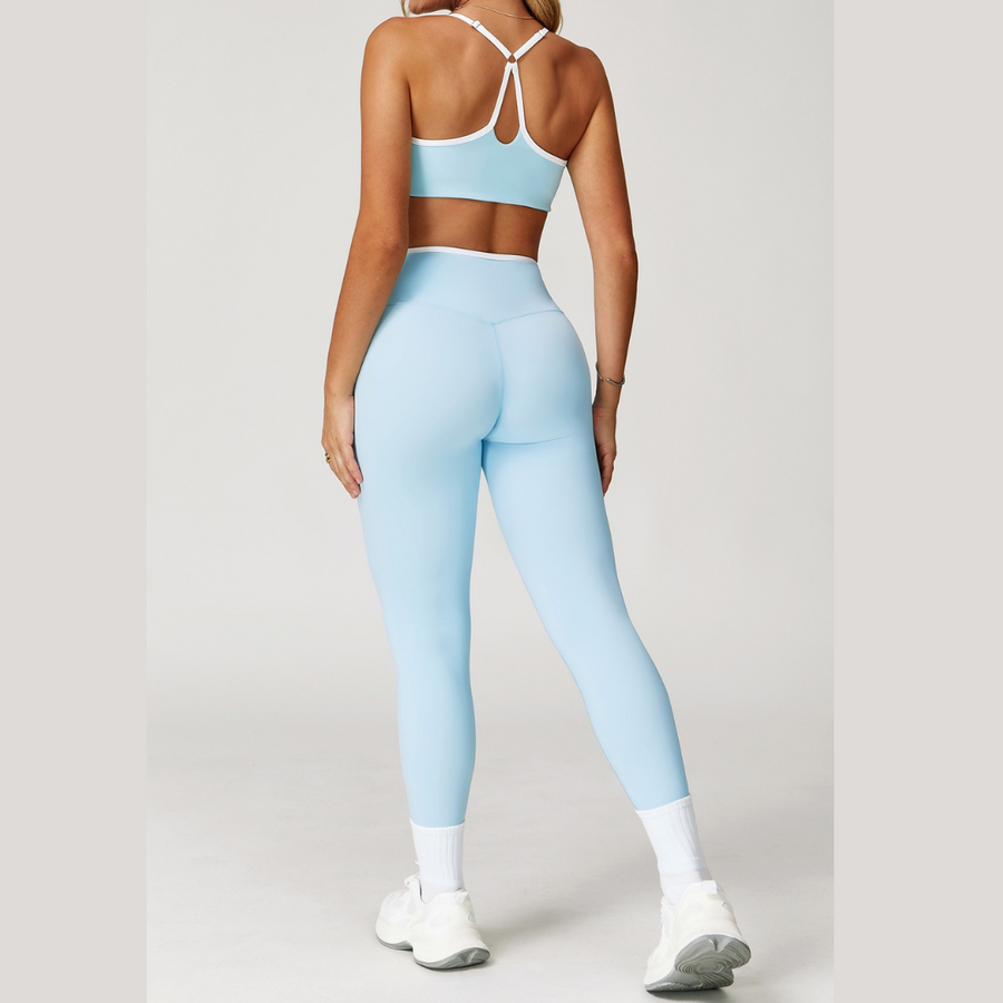 Aurora Stylish Skinny Legging Set - Blue