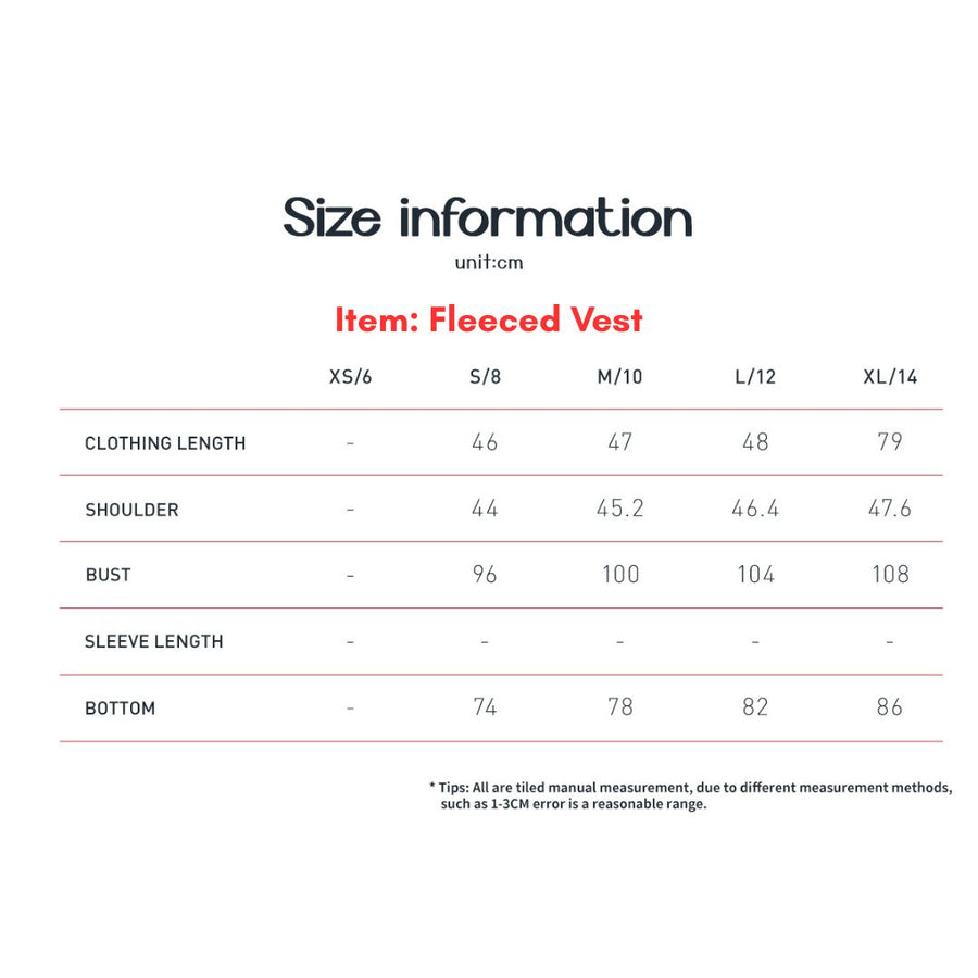 Cozy Winter Fleece Lined Vest Top - Navy