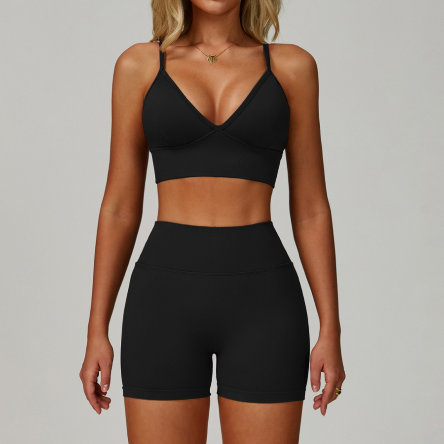 PowerSculpt Summer Short Set - Black