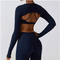 Set morbido e alla moda da 3 pezzi primaverili Cloud - Blu navy