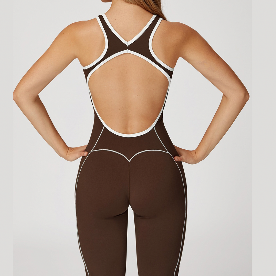 CLARA Ολόσωμη Φόρμα Premium Chic - Μπλε Ναυτικό 