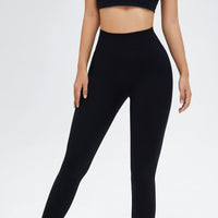 High Waisted Black Legging