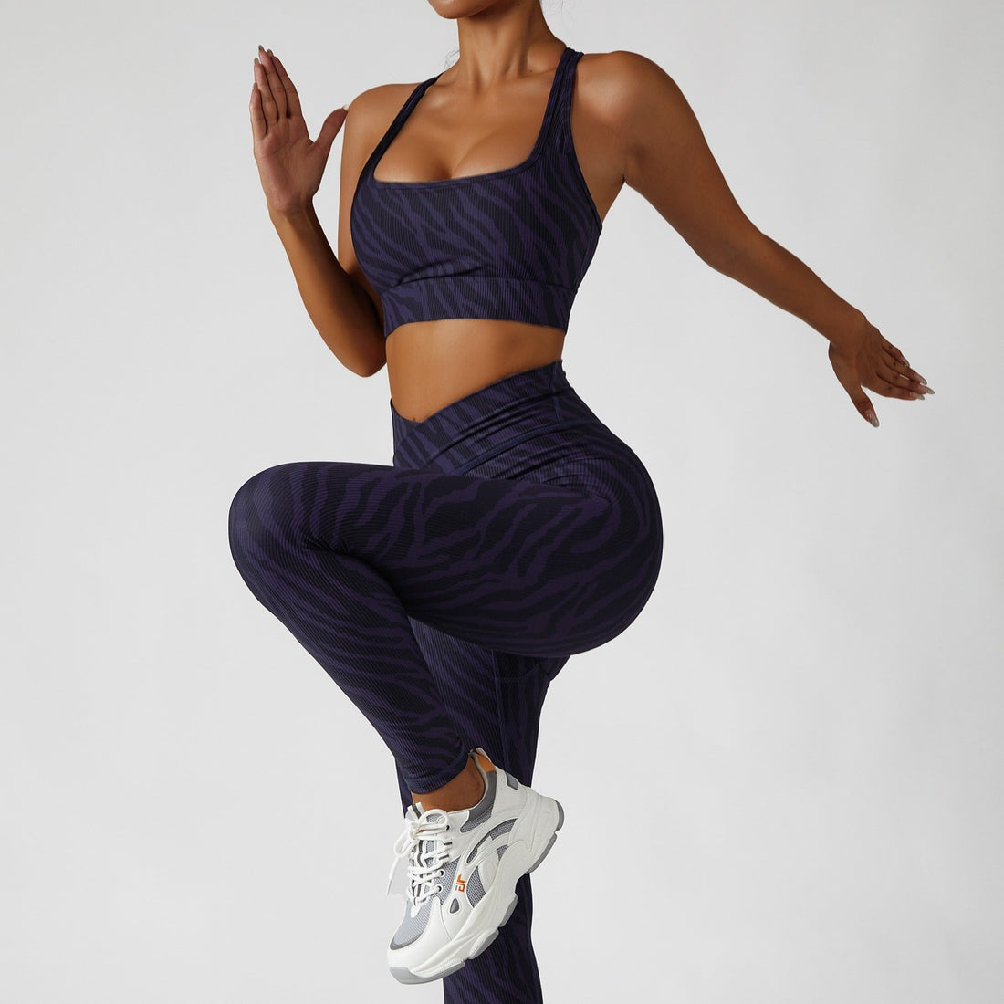 Set Zebra Viola - Linea Selvaggia