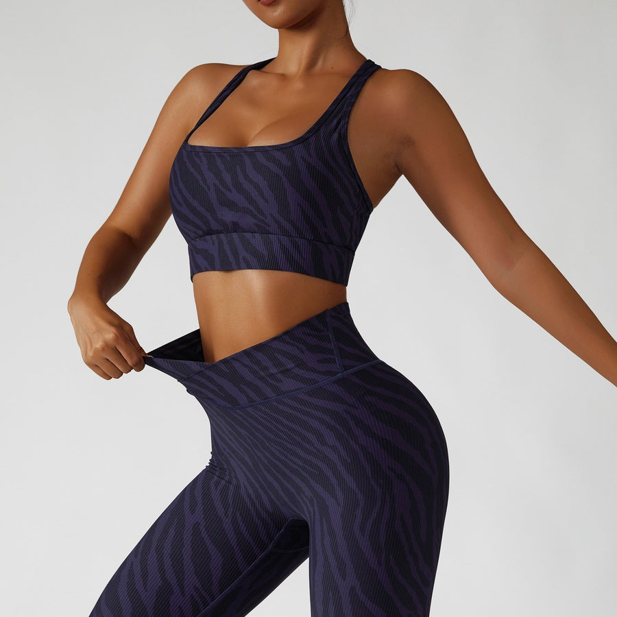 Set Zebra Viola - Linea Selvaggia