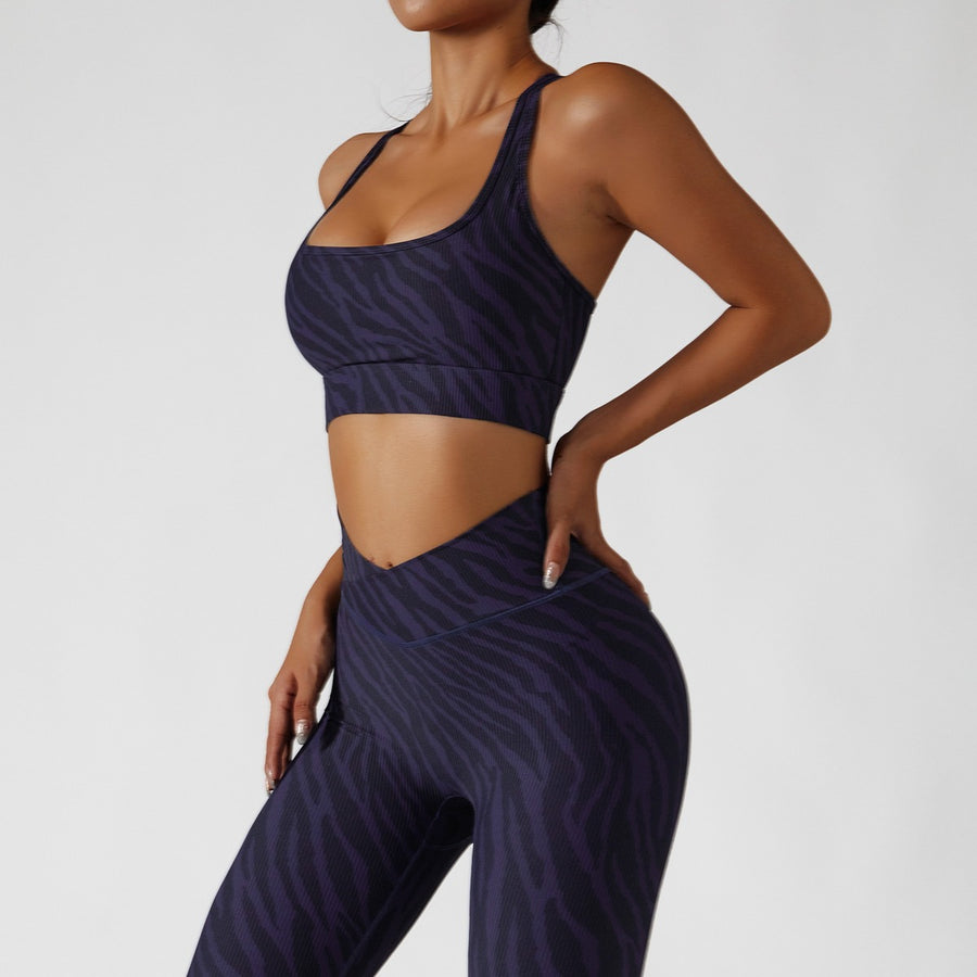 Set Zebra Viola - Linea Selvaggia