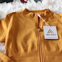 Long Sleeve Mustard TOP