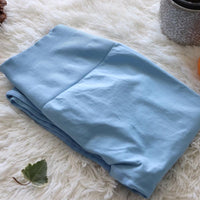 Leggings a vita alta blu cielo