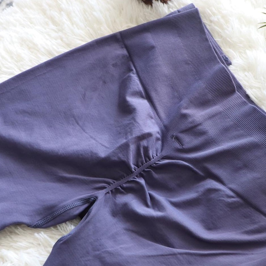 Legging azul marino de cintura alta