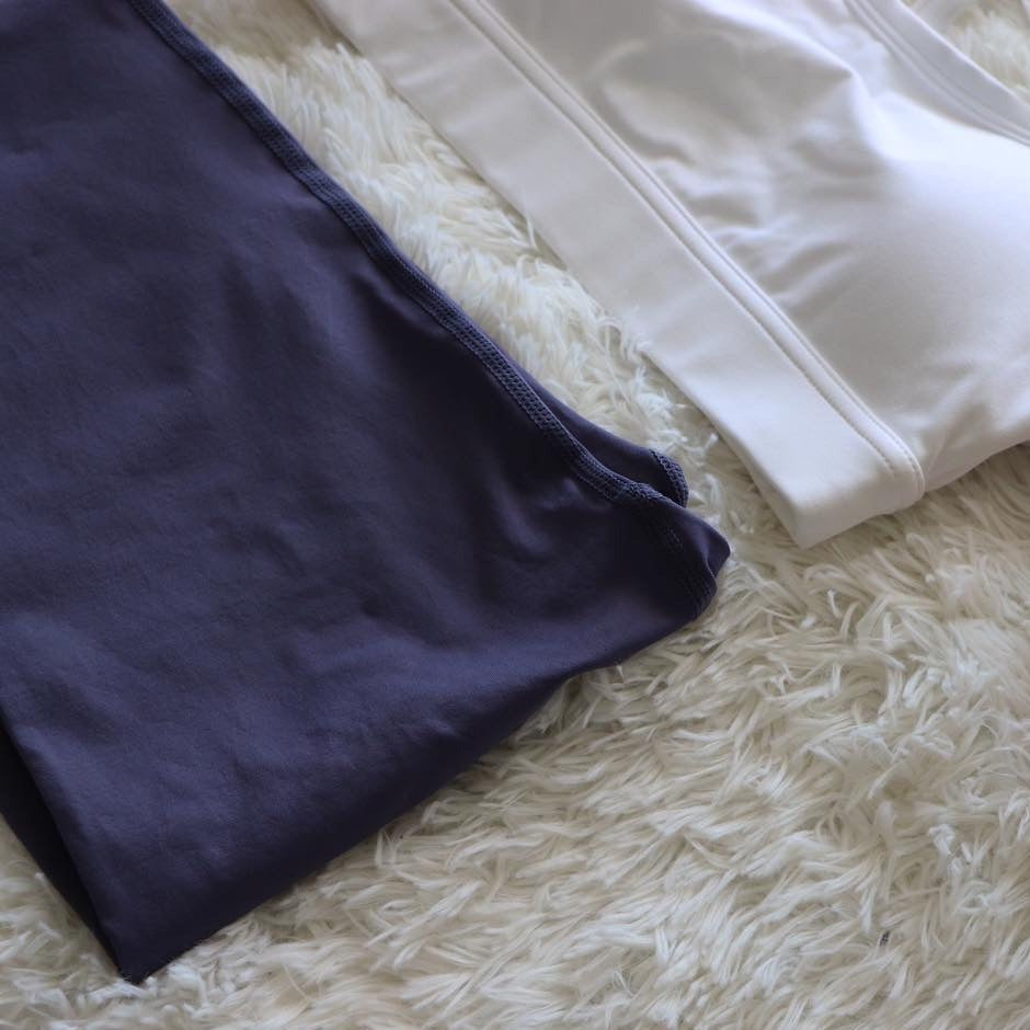 Legging azul marino de cintura alta